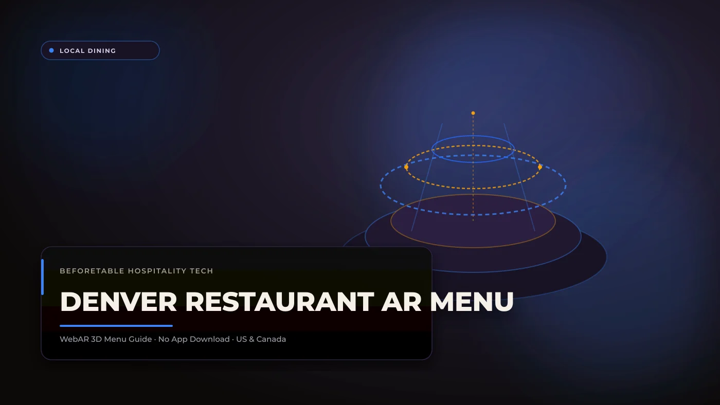 AR Menu Denver Restaurants: Elevating Rocky Mountain Game, Craft Beer, and Patio Dining AR Menu Denver Restaurants: Elevating Rocky Mountain Game, Craft Beer, and Patio Dining - BeforeTable WebAR Restaurant Menu Guide