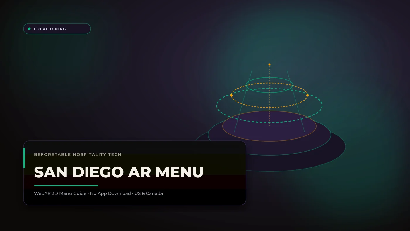 AR Menu San Diego Restaurants: Bringing Baja Med, Fresh Fish Tacos, and Craft IPAs into 3D AR Menu San Diego Restaurants: Bringing Baja Med, Fresh Fish Tacos, and Craft IPAs into 3D - BeforeTable WebAR Restaurant Menu Guide