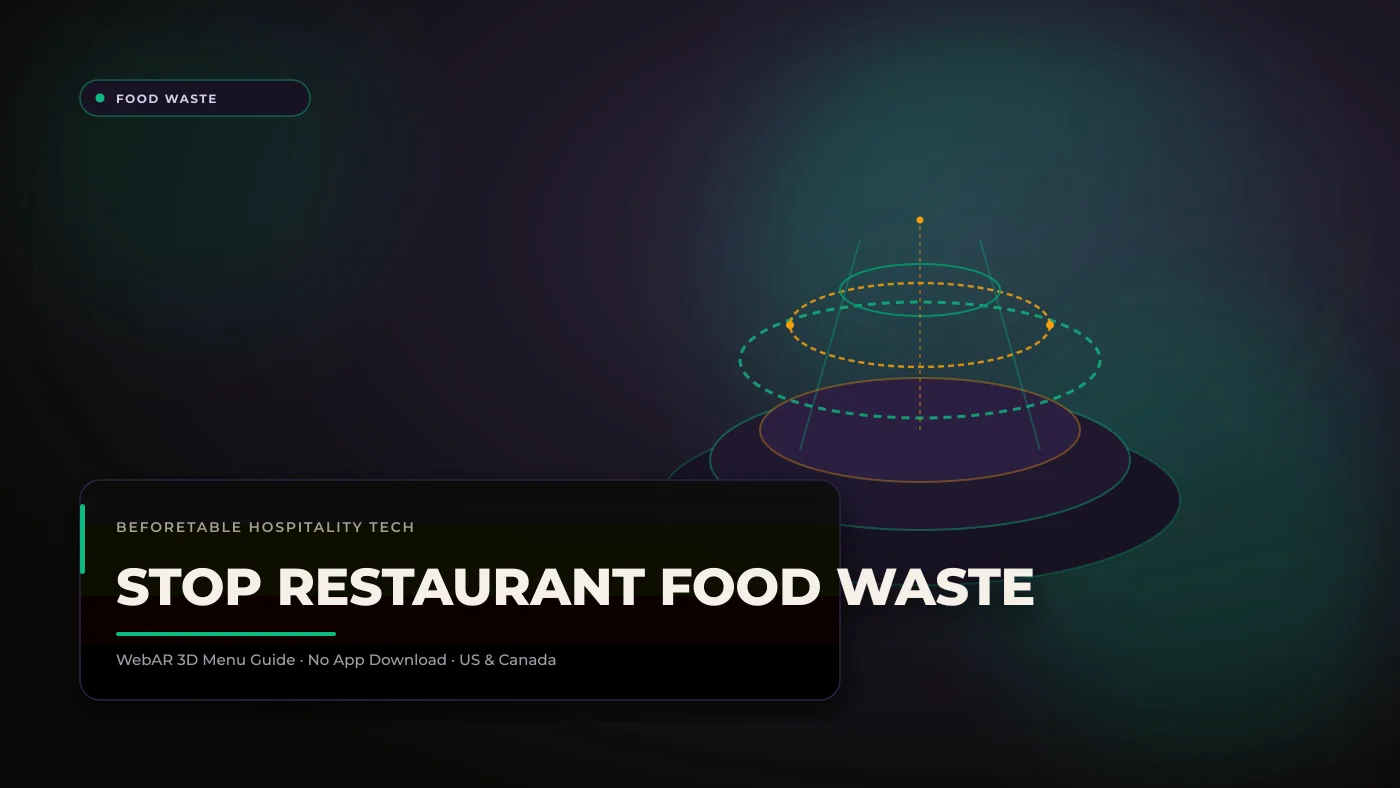 How Portion Transparency Reduces Food Waste: The Environmental and Economic ROI of 3D Menus How Portion Transparency Reduces Food Waste: The Environmental and Economic ROI of 3D Menus - BeforeTable WebAR Restaurant Menu Guide